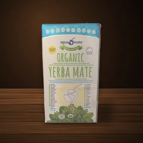 Aguamate Orgánica yerba mate package