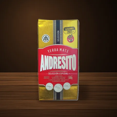 Andresito Selección Especial yerba mate package