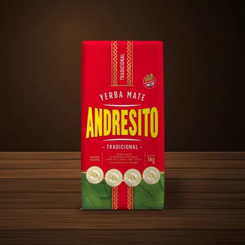 Andresito Tradicional yerba mate package