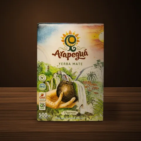 Pacote de erva-mate Arapeguá Orgánica