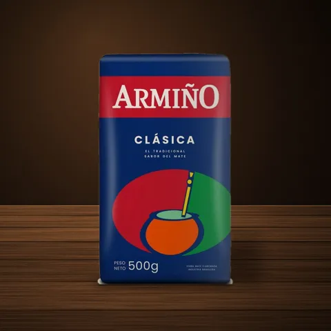Armiño Tradicional yerba mate package