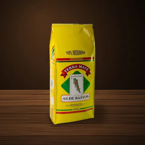 As de Bastos Premium yerba mate package