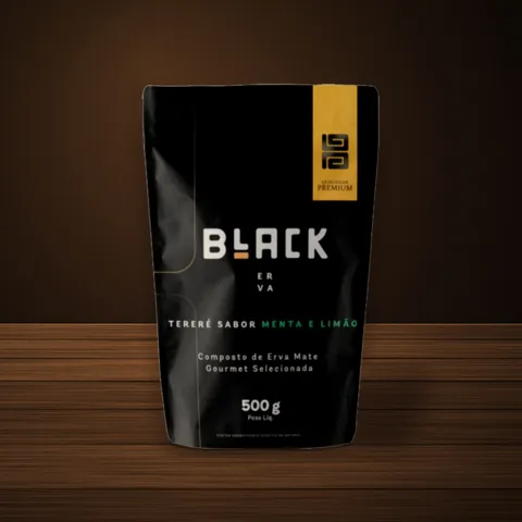 Paquete de yerba Black Erva Tereré
