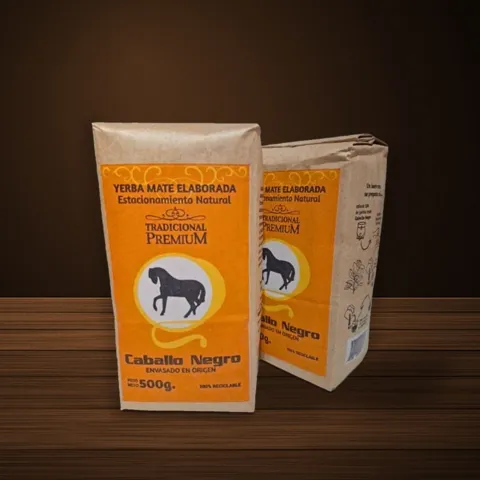 Pacote de erva-mate Caballo Negro Premium