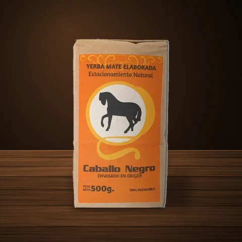 Pacote de erva-mate Caballo Negro Tradicional