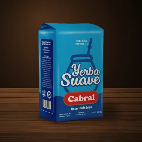 Pacote de erva-mate Cabral Tradicional