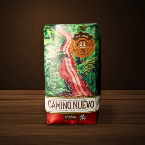 Camino Nuevo Barbacuá yerba mate package