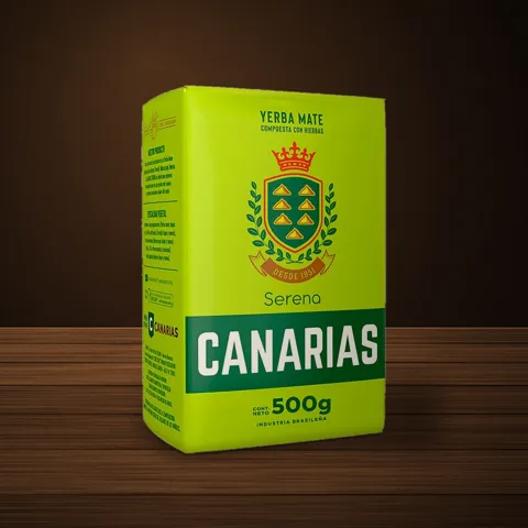 Canarias Serena yerba mate package