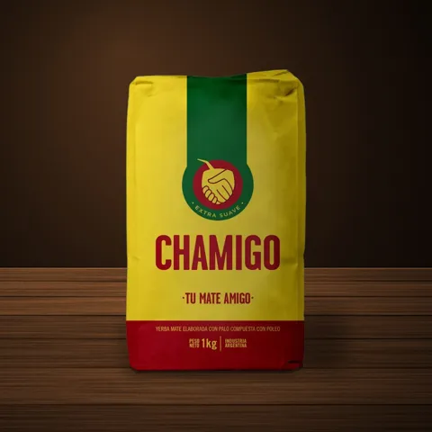 Paquete de yerba Chamigo Suave