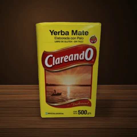 Clareando Tradicional yerba mate package