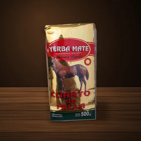 Pacote de erva-mate Cuarto de Milla Especial