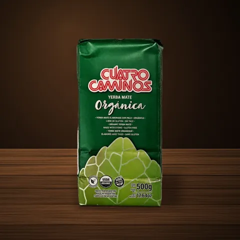 Pacote de erva-mate Cuatro Caminos Órganica