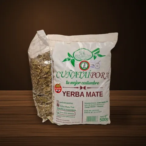 Pacote de erva-mate Cuñataí Porá Tereré