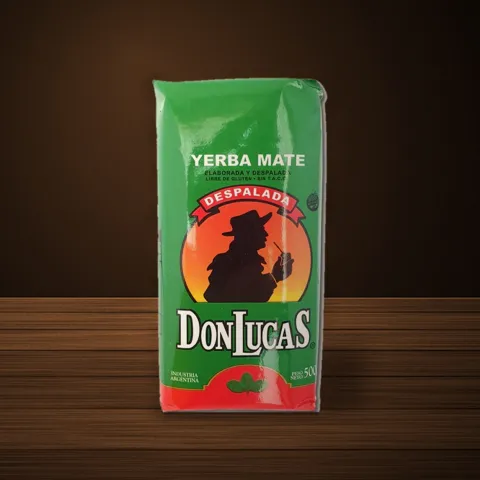 Paquete de yerba Don Lucas Despalada