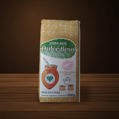 Dulce Beso Barbacuá Despalada yerba mate package