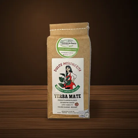 Paquete de yerba Dulce Misionerita Agroecológica