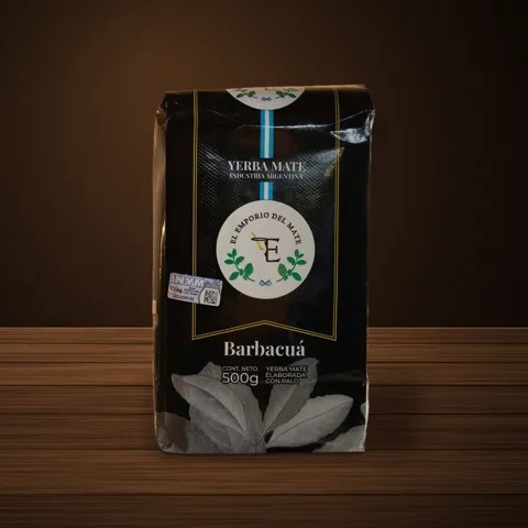 El Emporio del Mate Barbacuá Intensa yerba mate package