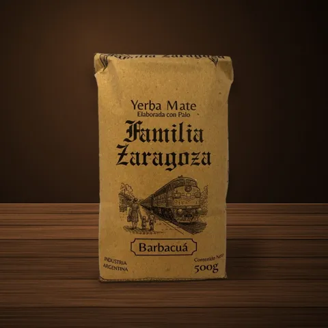 Pacote de erva-mate Familia Zaragoza Barbacuá