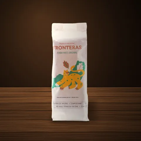 Fronteras Original yerba mate package