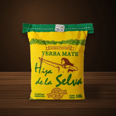 Paquete de yerba Hija de la Selva Selección Especial Barbacuá