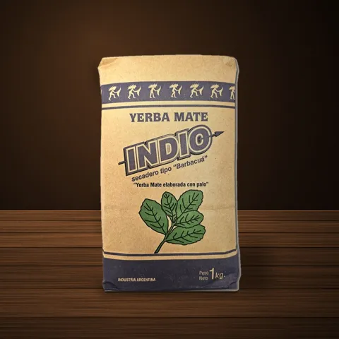 Paquete de yerba Indio Barbacuá