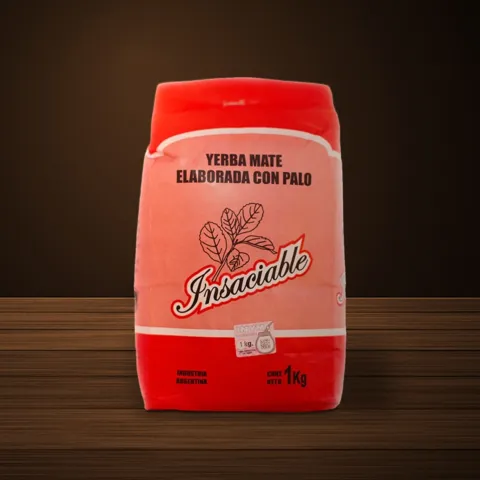 Paquete de yerba Insaciable Tradicional