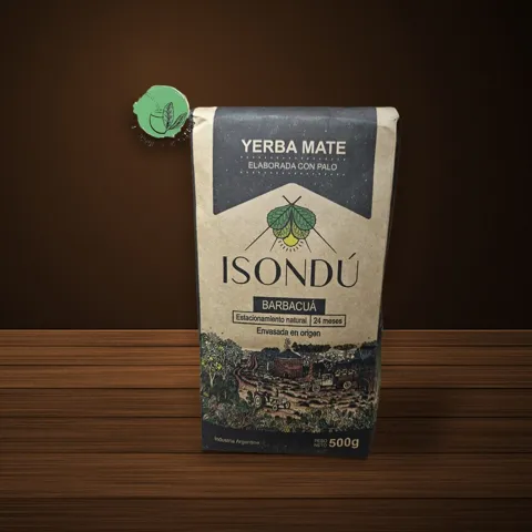 Pacote de erva-mate Isondú Barbacuá