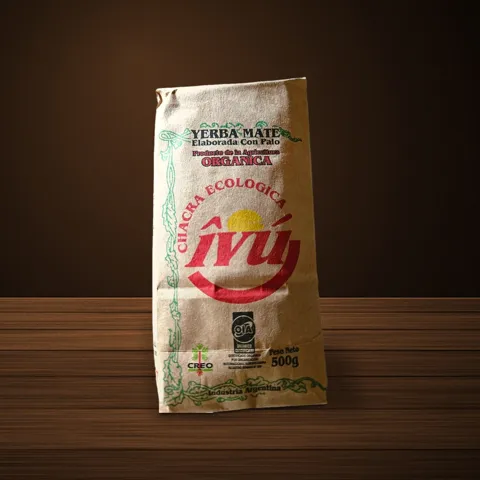 Paquete de yerba Ivú Orgánica