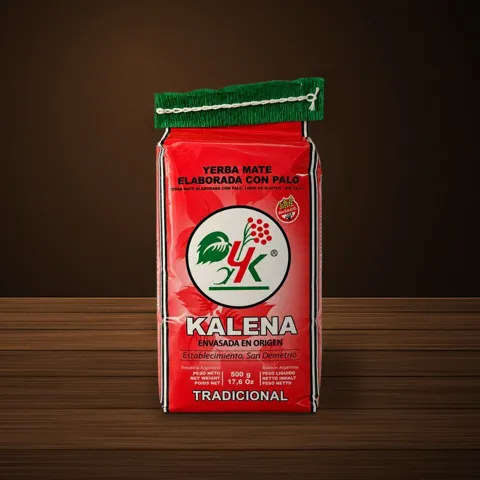Kalena Barbacuá yerba mate package