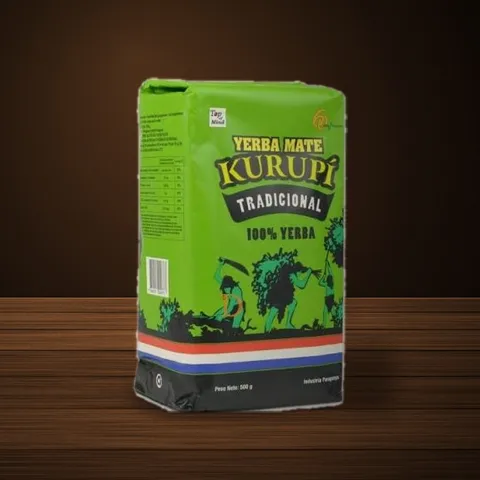 Kurupí Tradicional yerba mate package