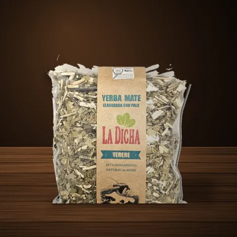 La Dicha Barbacuá Tereré yerba mate package