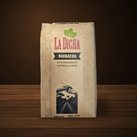 Paquete de yerba La Dicha Barbacuá