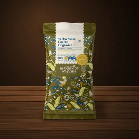 Paquete de yerba La Esquina de las Flores Orgánica