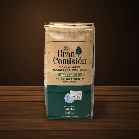 Paquete de yerba La Gran Comisión Barbacuá