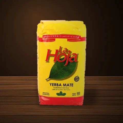 La Hoja Tradicional yerba mate package
