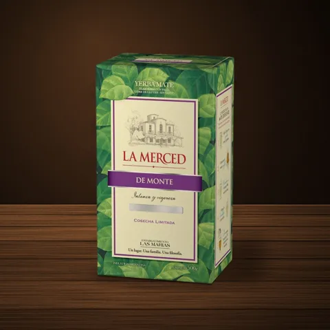 La Merced De Monte yerba mate package