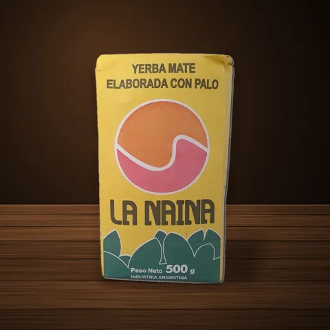 La Naina Tradicional yerba mate package