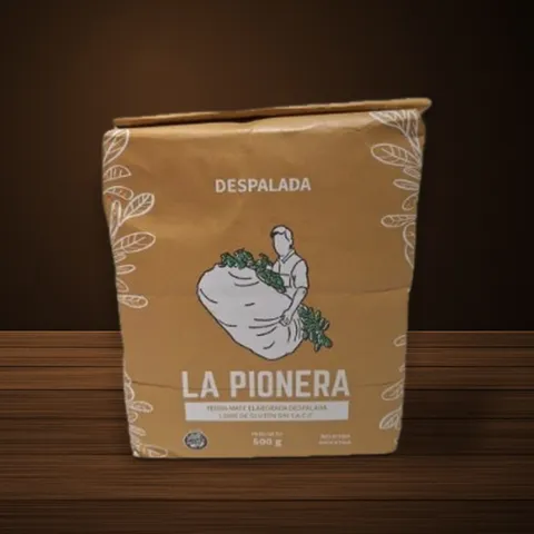 La Pionera Despalada yerba mate package