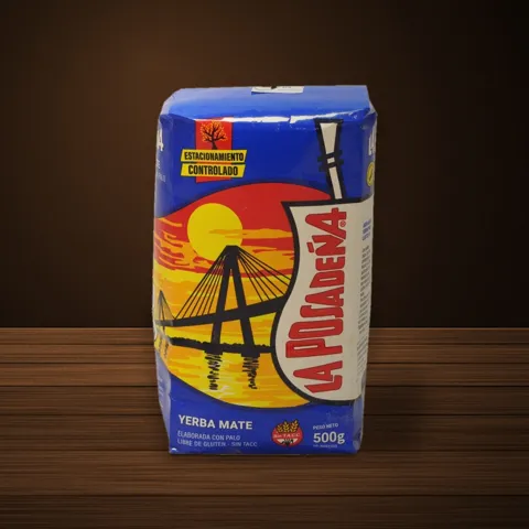 Paquete de yerba La Posadeña Con Palo