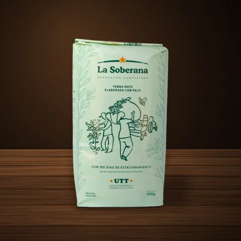 La Soberana Tradicional yerba mate package