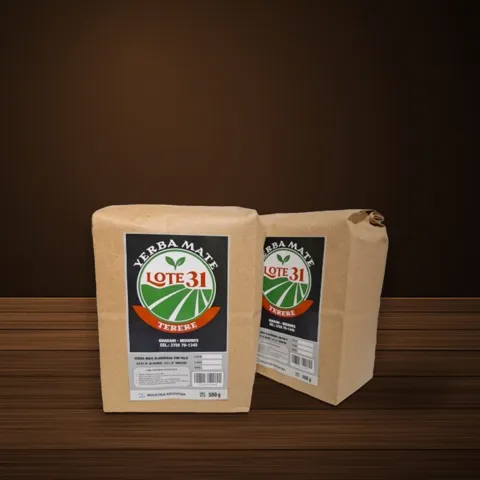 Pacote de erva-mate Lote 31 Barbacuá Tereré