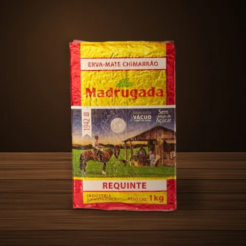 Madrugada Requinte yerba mate package