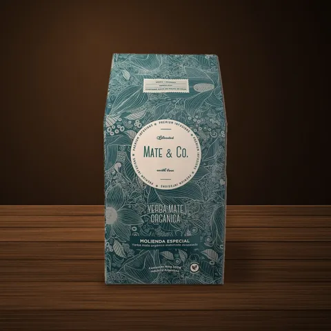 Paquete de yerba Mate & Co Orgánica Despalada