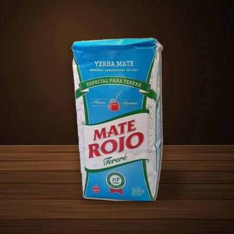 Mate Rojo Tereré yerba mate package