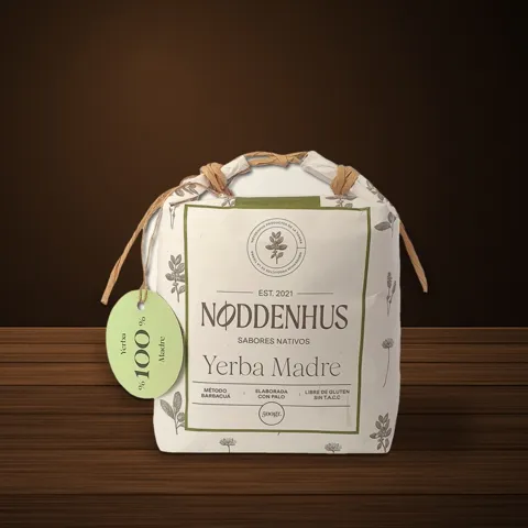 Noddenhus Yerba Madre Barbacuá yerba mate package