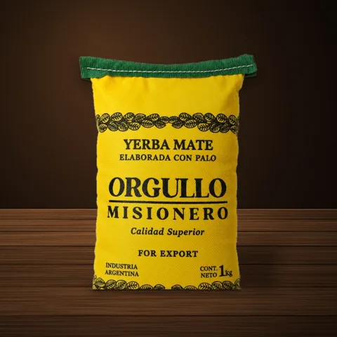 Pacote de erva-mate Orgullo Misionero Barbacuá