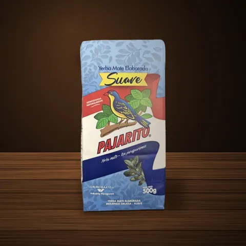 Paquete de yerba Pajarito Suave