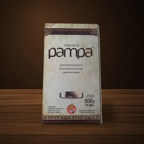 Pampa Tradicional yerba mate package