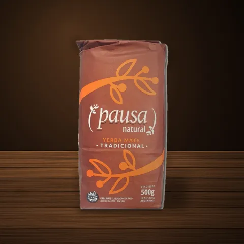Pausa Natural Tradicional yerba mate package
