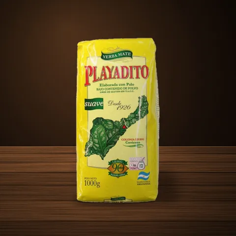 Paquete de yerba Playadito Suave